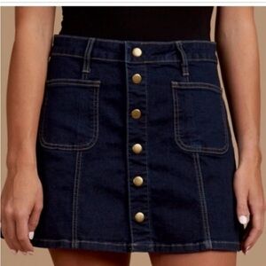 Altar'd State jean Skirt